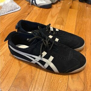 Onitsuka Tiger by Asics Women’s Black and White Sneakers